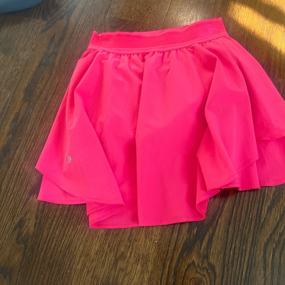 Pink tennis skirt Lululemon